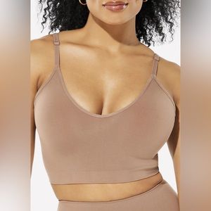NWT - YITTY - Nearly Naked Shaping Plunge Bra - MOODY Taupe - XL/XXL